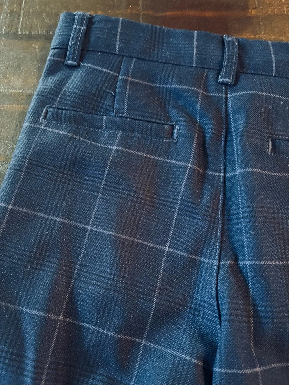 BELATI BOUTIQUE NWOT NAVY STRIPED BOYS DRESS PANTS 6